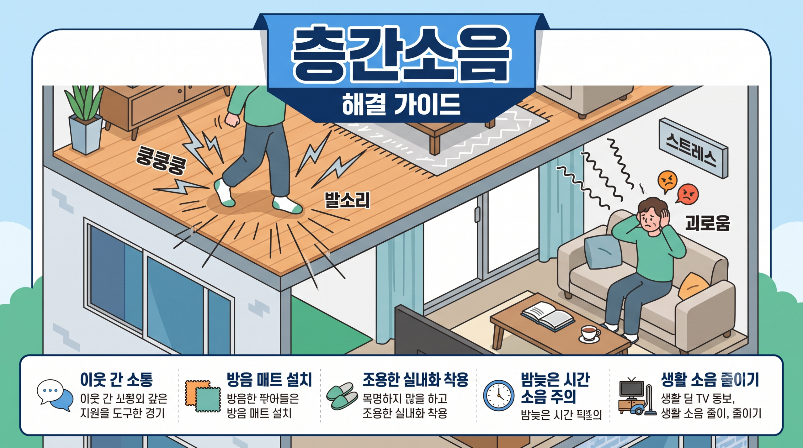 아파트 층간소음 기준